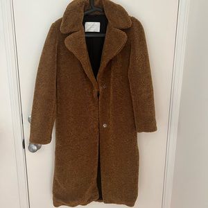 Zara teddy coat